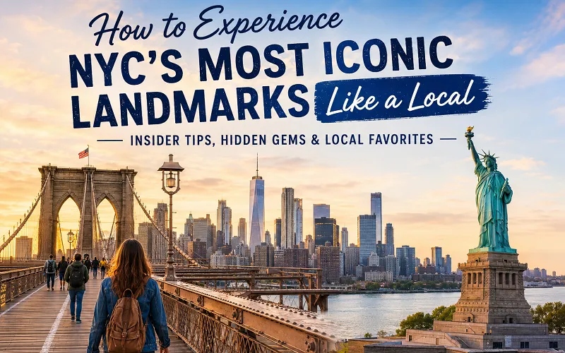 NYC iconic landmarks like a local